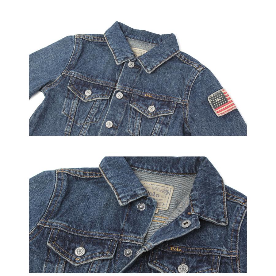 Ralph Lauren デニムジャケット アメリカ国旗デザイン 中古・古着通販】POLO RALPH LAUREN (ポロ・ラルフローレン) 星条旗