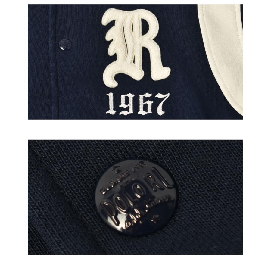 ポロ ラルフローレン フリースジャケット メンズ フリース フーデッド ベースボール ジャケット POLO RALPH LAUREN 710917912 紺｜z-craft｜04