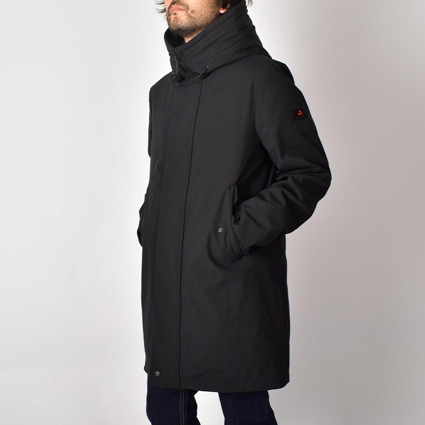 ピューテリー アウター メンズ KASA KP 01 PEUTEREY PEU4113 01191511 ブラック 黒 ベージュ パーカー ジャケット 上着 撥水 雨の画像