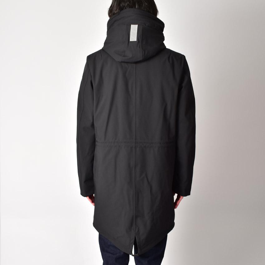 ピューテリー アウター メンズ KASA KP 01 PEUTEREY PEU4113 01191511 ブラック 黒 ベージュ パーカー ジャケット 上着 撥水 雨の画像