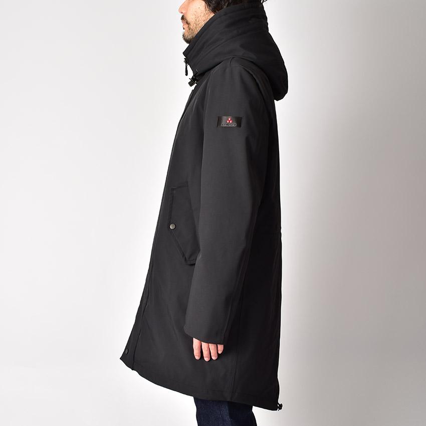 ピューテリー アウター メンズ KASA KP 01 PEUTEREY PEU4113 01191511 ブラック 黒 ベージュ パーカー ジャケット 上着 撥水 雨の画像
