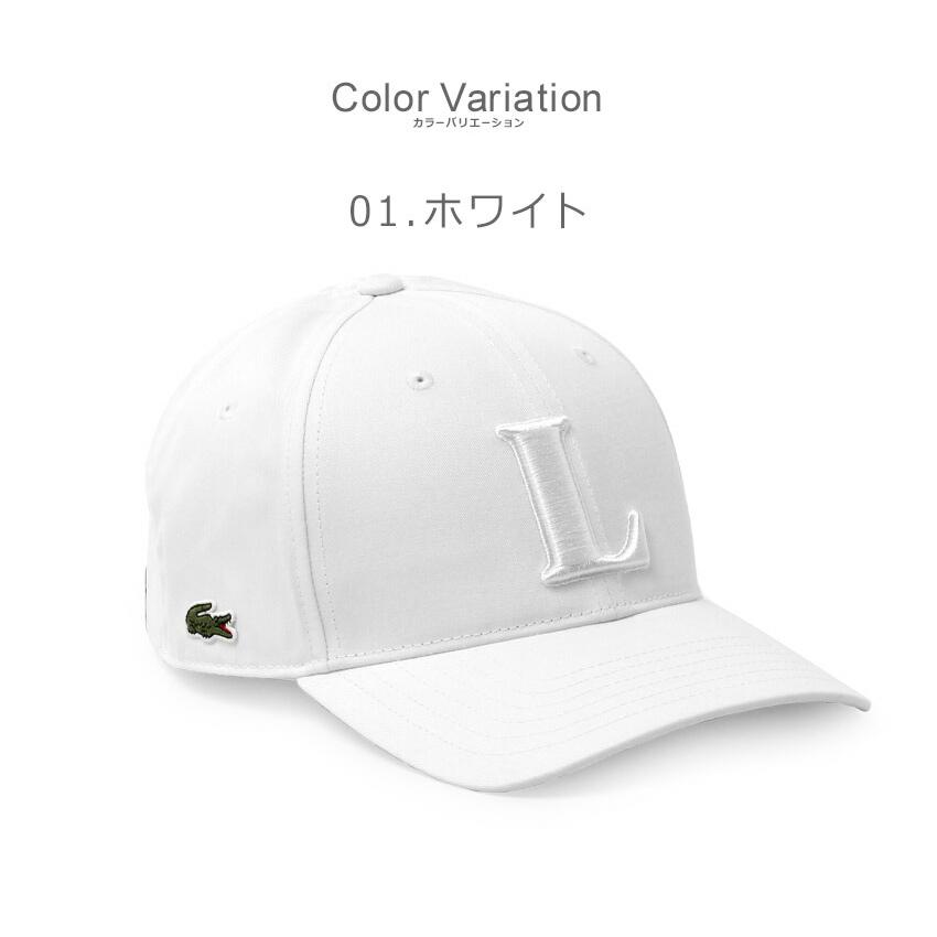 LACOSTE（ラコステ） キャップ メンズ レディース 3D刺繍 ベースボール