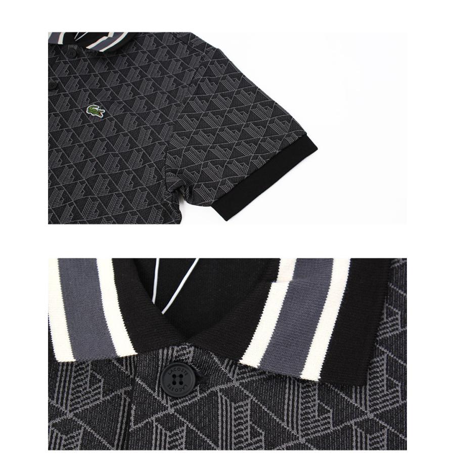 【LACOSTE】ラコステ モノグラム ポロシャツ DH1417 サイズM z-craft_2220-0116