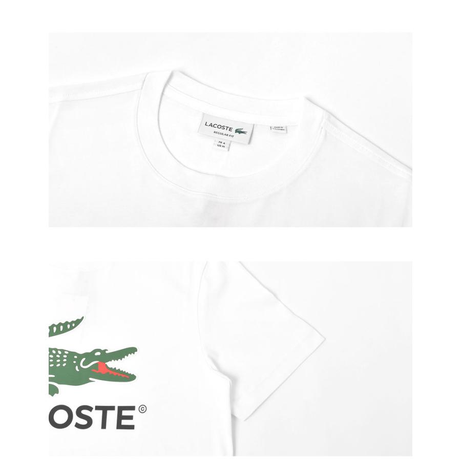LACOSTE（ラコステ） 半袖Tシャツ メンズ COTTON JERSEY SIGN PRINT