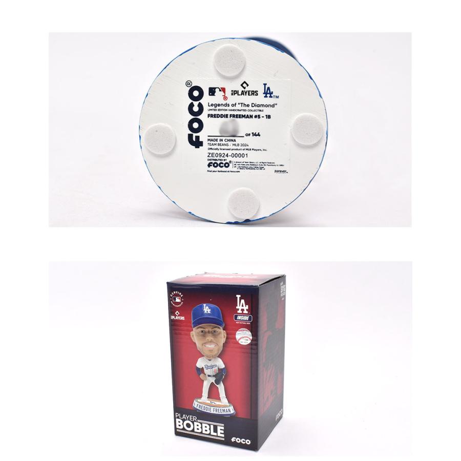 ドジャース　FREDDIE FREEMANボブルヘッド Amazon.com : FOCO Freddie Freeman (Los Angeles Dodgers) 2024