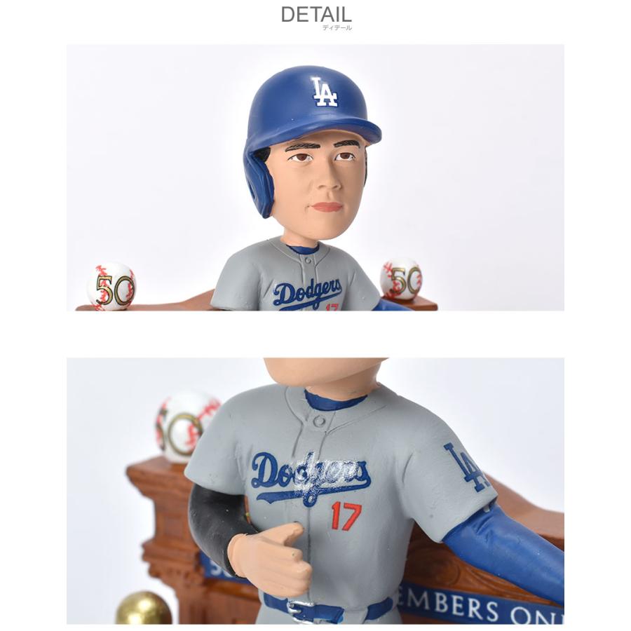メジャーリーグベースボール ボブルヘッド Shohei Ohtani Los Angeles Dodgers 50 Home Runs＆50 Stolen Bases 50／50 Club  Los 爆買の画像