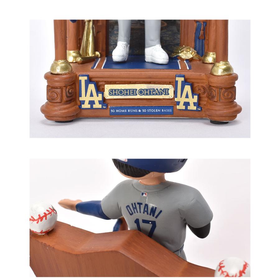 メジャーリーグベースボール ボブルヘッド Shohei Ohtani Los Angeles Dodgers 50 Home Runs＆50 Stolen Bases 50／50 Club  Los 爆買の画像