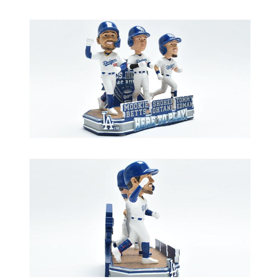 メジャーリーグベースボール ボブルヘッド Los Angeles Dodgers Most Runs in NLCS History Mini Bobblehead Scene MAJOR LEAGUE 爆買