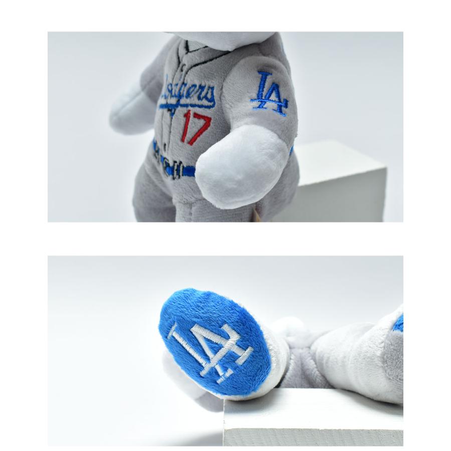 メジャーリーグベースボール ぬいぐるみ Shohei Ohtani Los Angeles Dodgers 50 Home Runs \u0026 50 Stolen Bases White Team Beans_3