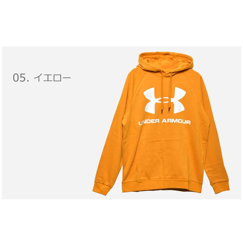 国内正規品 アンダーアーマー パーカー メンズ ライバルフリース ロゴフーディ Under Armour ブラック 黒 グレー ブルー グリーン Supplystudies Com