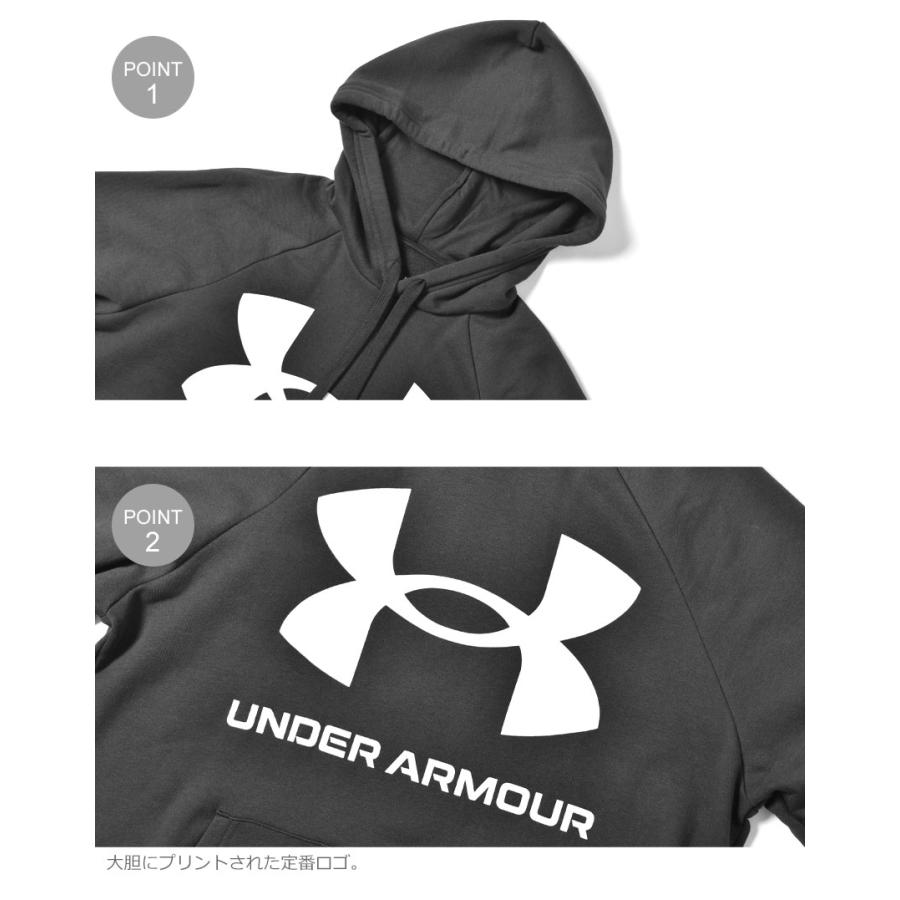 UNDER ARMOUR アンダーアーマー パーカー メンズ UA ライバル UNDER ARMOUR アンダーアーマー パーカー メンズ UA ライバル