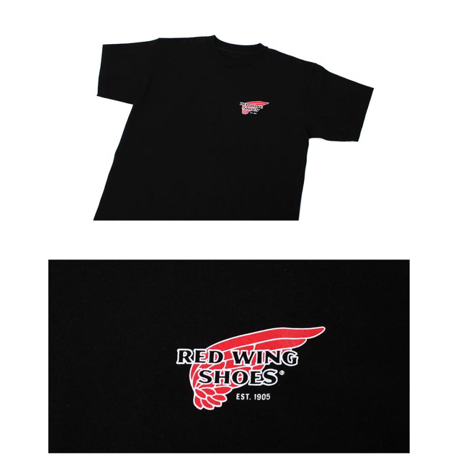 レッドウィング 半袖Tシャツ メンズ ロゴTシャツ RED WING 97611 97610