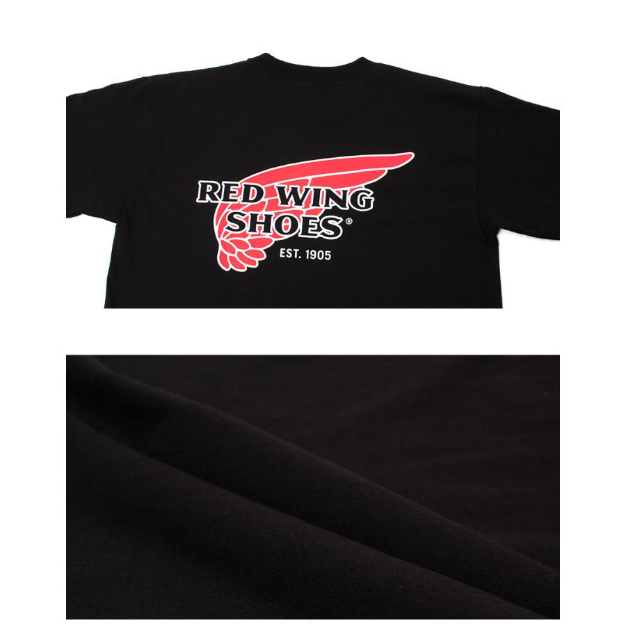 レッドウィング 半袖Tシャツ メンズ ロゴTシャツ RED WING 97611 97610