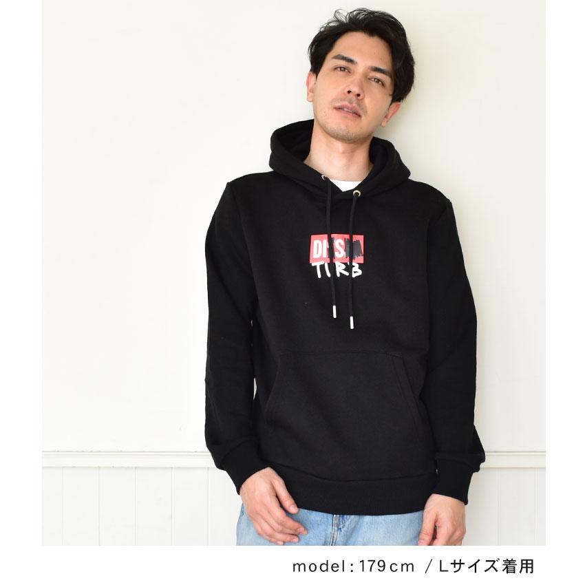 DIESEL（ディーゼル） パーカー メンズ S-GIRK-HOOD-B8 SWEAT SHIRT