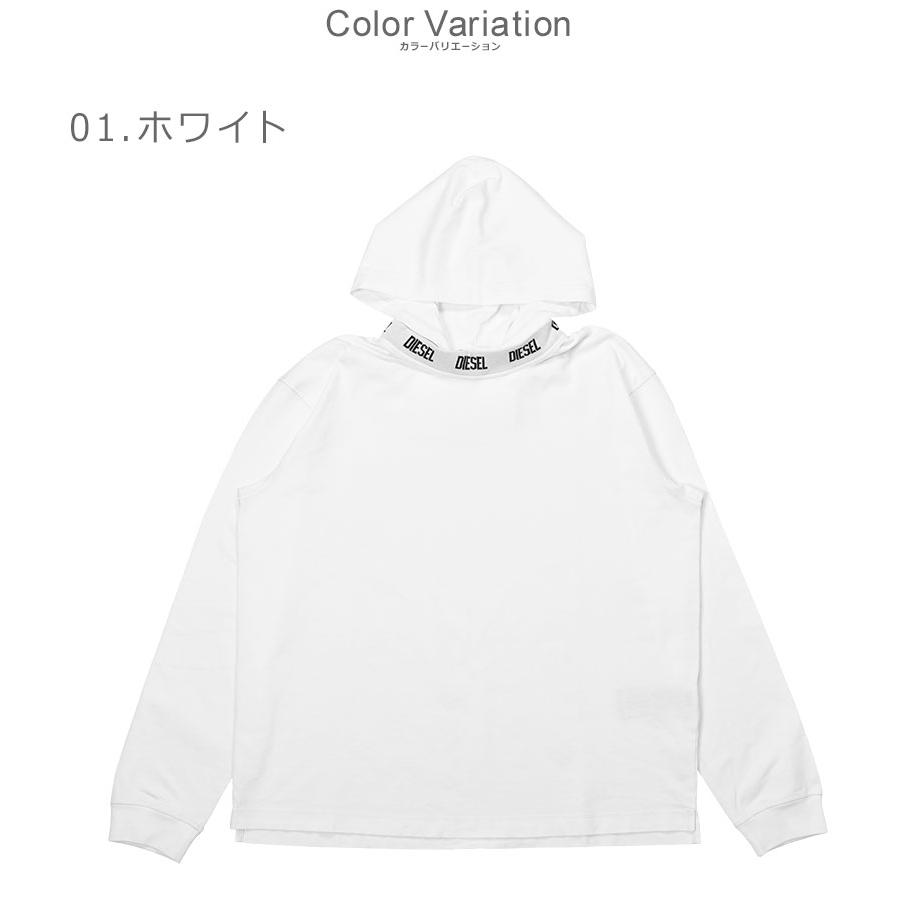 DIESEL（ディーゼル） フード付き長袖カットソー メンズ T-WAHOOD E1
