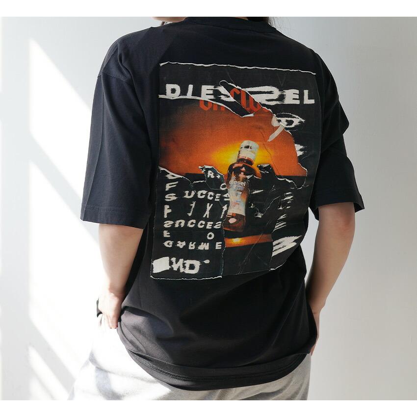 DIESEL ディーゼル 半袖Tシャツ メンズ T-WASH-POFF A085260JYYF