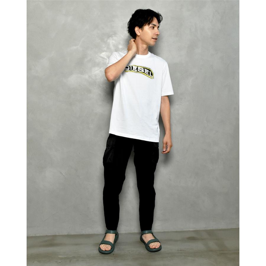 DIESEL（ディーゼル） （ネコポス配送） 半袖Tシャツ メンズ T-ADJUST