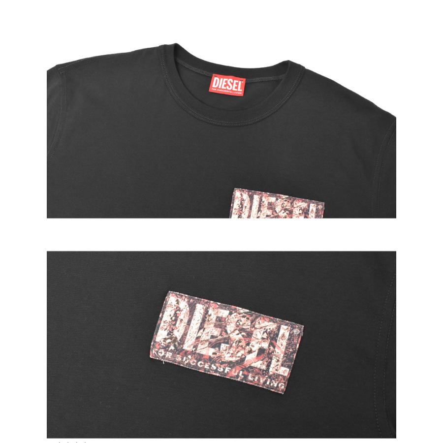 DIESEL（ディーゼル） （ネコポス配送） 半袖Tシャツ メンズ T-ADJUST