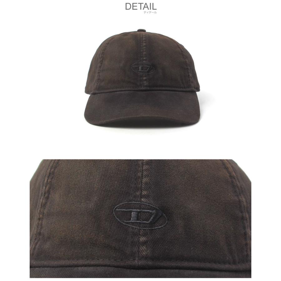 コ*ー様 DIESEL C-Run-Wash ダークブラウン キャップ C-RUN-WASH キャップ｜ブラウン｜メンズ｜DIESEL
