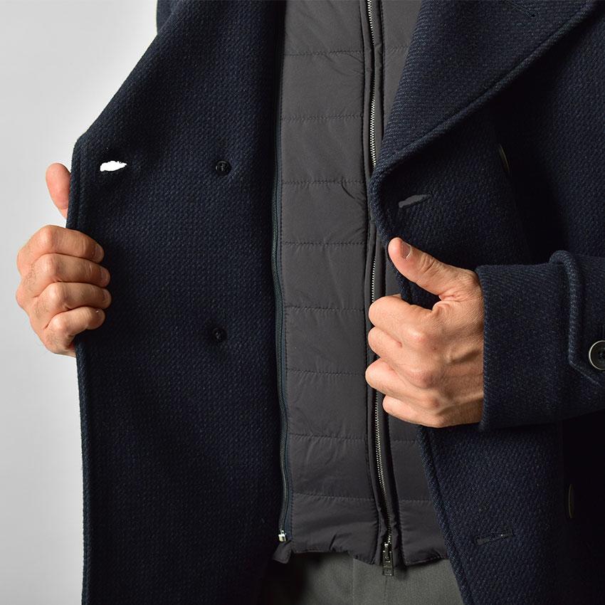 HERNO SALE ヘルノ コート メンズ テック Pコート PE000031U HERNO SALE ヘルノ コート メンズ テック Pコート PE000031U