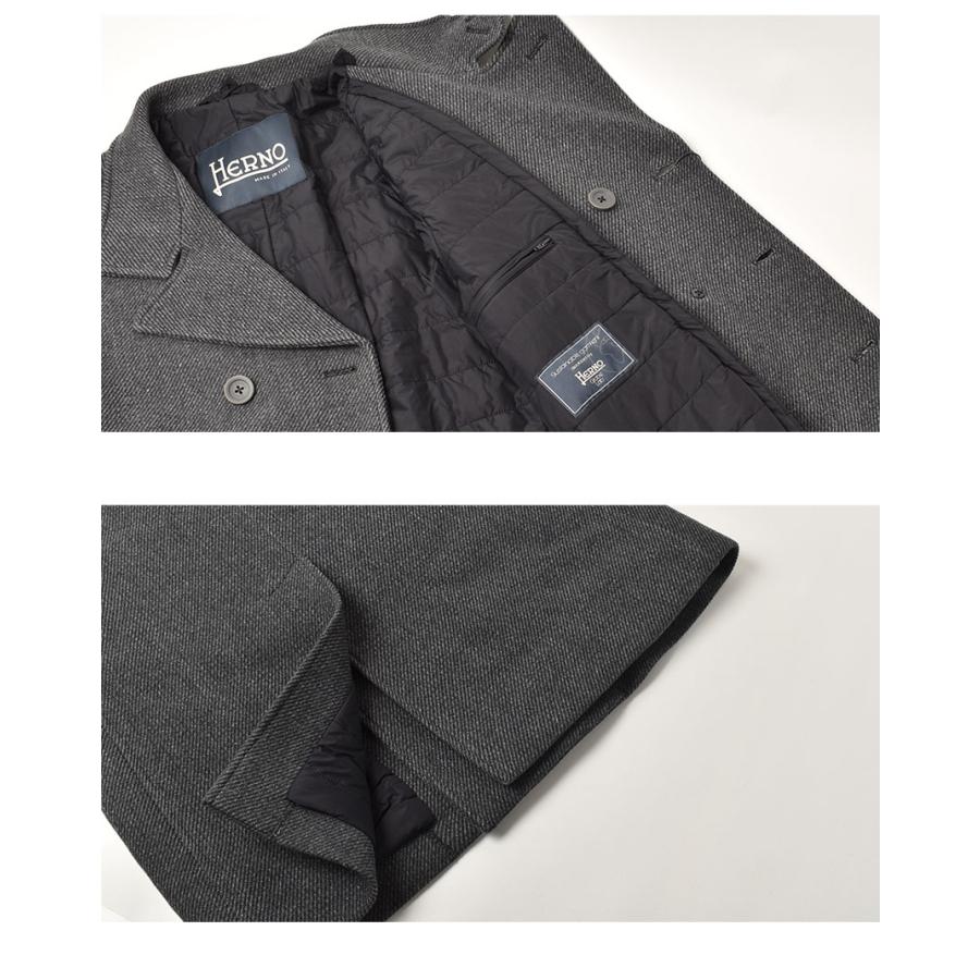 HERNO SALE ヘルノ コート メンズ テック Pコート PE000031U HERNO SALE ヘルノ コート メンズ テック Pコート PE000031U