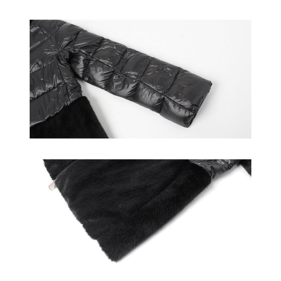 HERNO（ヘルノ） ダウンジャケット レディース CAPE NOHOOD ZIP DJKT