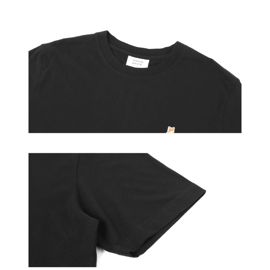 メゾンキツネ 半袖Tシャツ メンズ スタンディング フォックス コンフォート Tシャツ MAISON KITSUNE PM00123KJ7026 ブラック 黒 爆買 | MAISON KITSUNE | 02