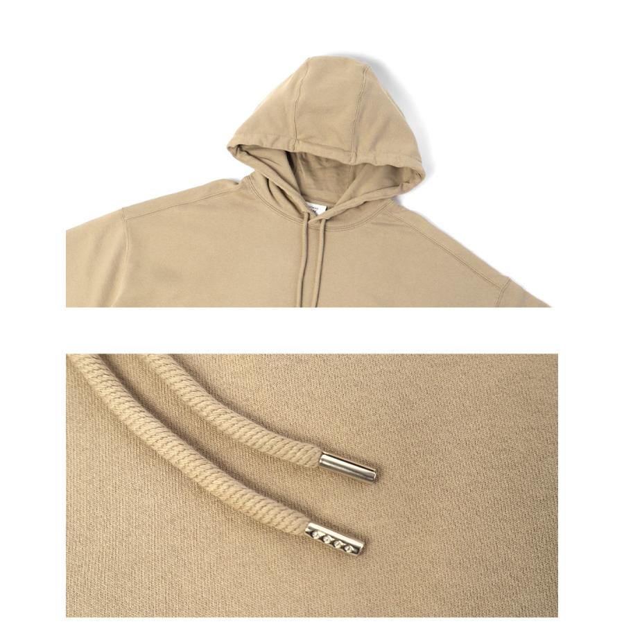 メゾンキツネ パーカー メンズ フォックスヘッド オーバーサイズ フーディー MAISON KITSUNE PM00706KM0340 ベージュ ウェア 狐 爆買 | MAISON KITSUNE | 02