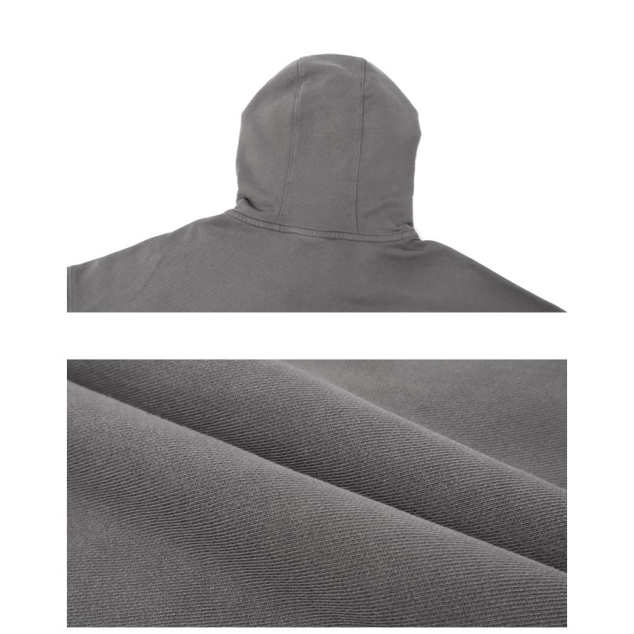 メゾンキツネ パーカー メンズ フォックスヘッド ジップド オーバーサイズ フーディー MAISON KITSUNE PM02138KM0340 グレー 狐 爆買 | MAISON KITSUNE | 05