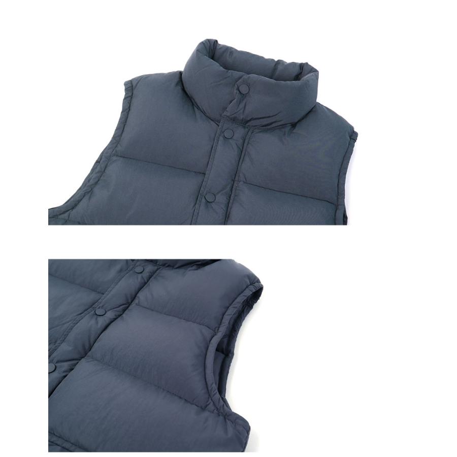 メゾンキツネ ダウンベスト メンズ スリーブレス パファー MAISON KITSUNE PM02231WQ4070 ネイビー 紺 ウェア アウター ダウン | MAISON KITSUNE | 02