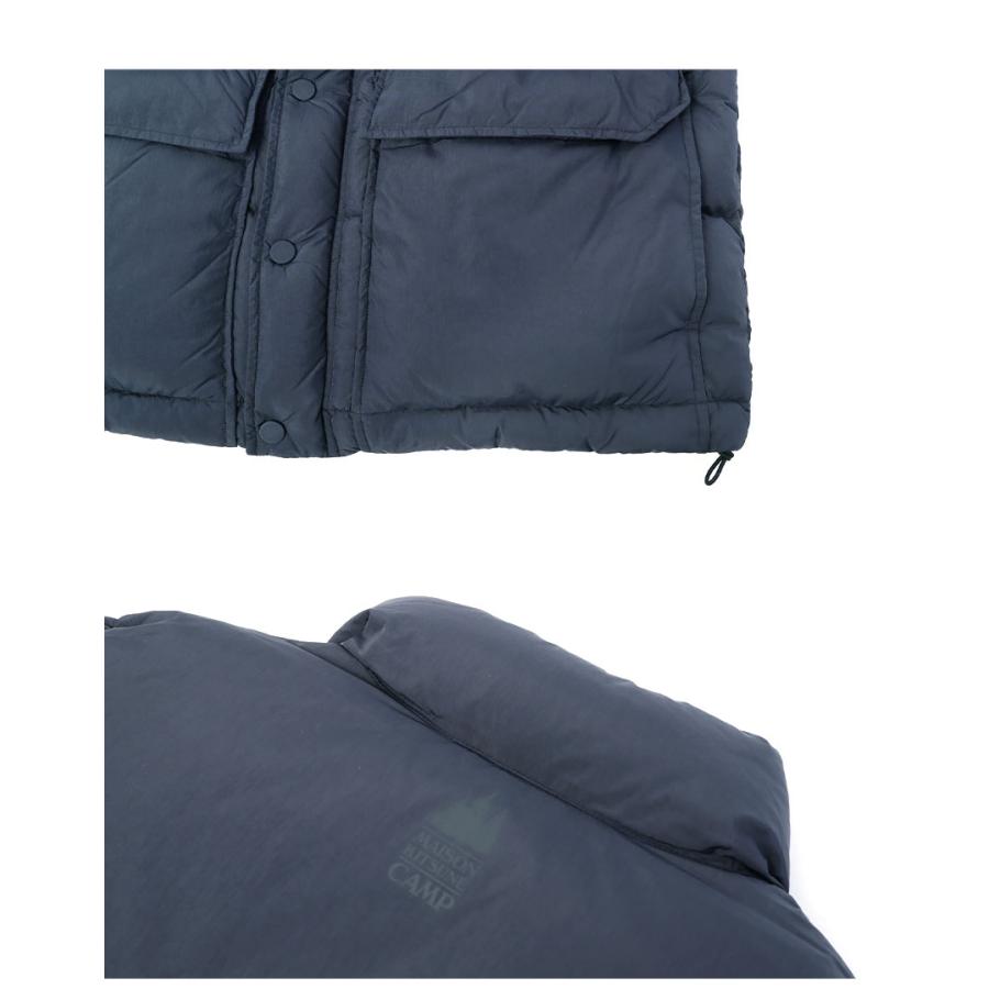 メゾンキツネ ダウンベスト メンズ スリーブレス パファー MAISON KITSUNE PM02231WQ4070 ネイビー 紺 ウェア アウター ダウン | MAISON KITSUNE | 04