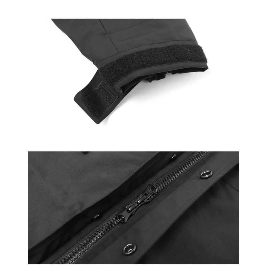 メゾンキツネ ジャケット メンズ TECHNICAL PARKA MAISON KITSUNE PM02232WQ4071 ブラック 黒 アウター 上着 長袖 フード ロゴ 爆買 | MAISON KITSUNE | 04