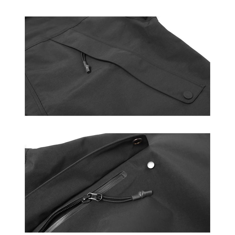 メゾンキツネ ジャケット メンズ TECHNICAL PARKA MAISON KITSUNE PM02232WQ4071 ブラック 黒 アウター 上着 長袖 フード ロゴ 爆買 | MAISON KITSUNE | 05