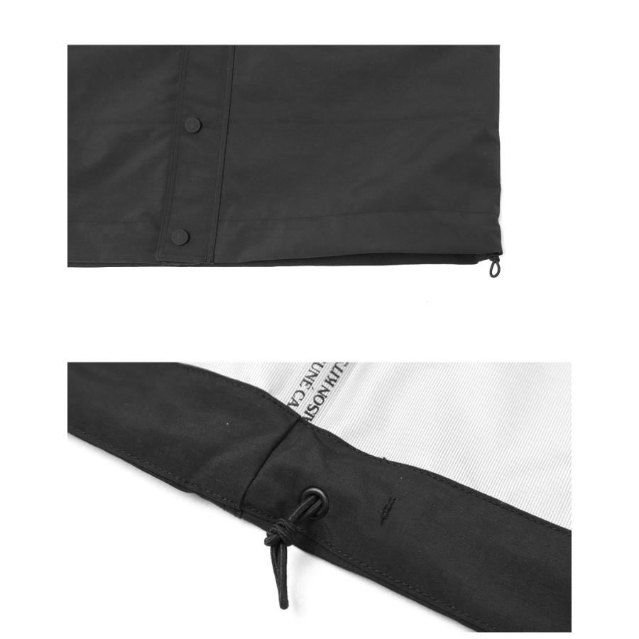 メゾンキツネ ジャケット メンズ TECHNICAL PARKA MAISON KITSUNE PM02232WQ4071 ブラック 黒 アウター 上着 長袖 フード ロゴ 爆買 | MAISON KITSUNE | 06