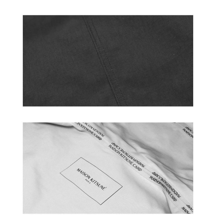 メゾンキツネ ジャケット メンズ TECHNICAL PARKA MAISON KITSUNE PM02232WQ4071 ブラック 黒 アウター 上着 長袖 フード ロゴ 爆買 | MAISON KITSUNE | 07