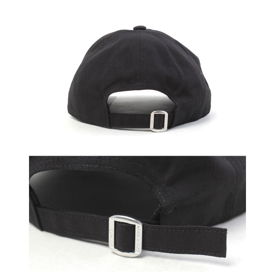 メゾンキツネ 帽子 メンズ レディース ベイビー フォックス 6P キャップ MAISON KITSUNE OW06109WB0026 ブラック 黒 帽子 ぼうし 爆買 | MAISON KITSUNE | 03