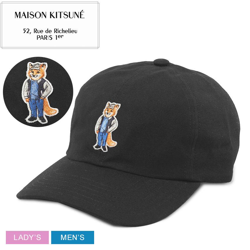 メゾンキツネ　ロゴキャップ アウトレット】MAISON KITSUNE メゾンキツネ ベースボールキャップ