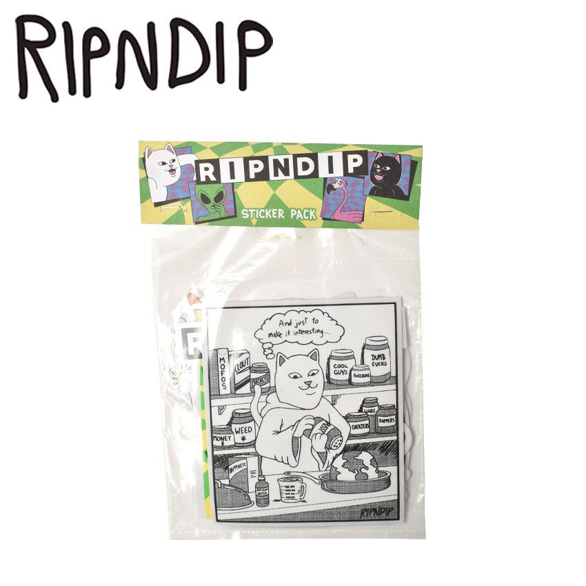 RIPNDIP （ネコポス配送） リップンディップ ステッカー メンズ