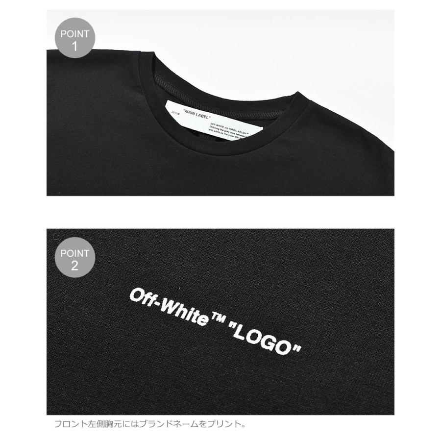 off white 送料無料 オフホワイト 半袖Tシャツ メンズ LOGO S／S SLIM  