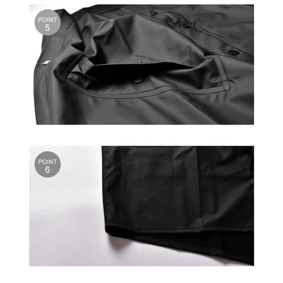 RAINSレインズ黒ノーカラーキルティングジャケット新品 RAINS レインズの通販