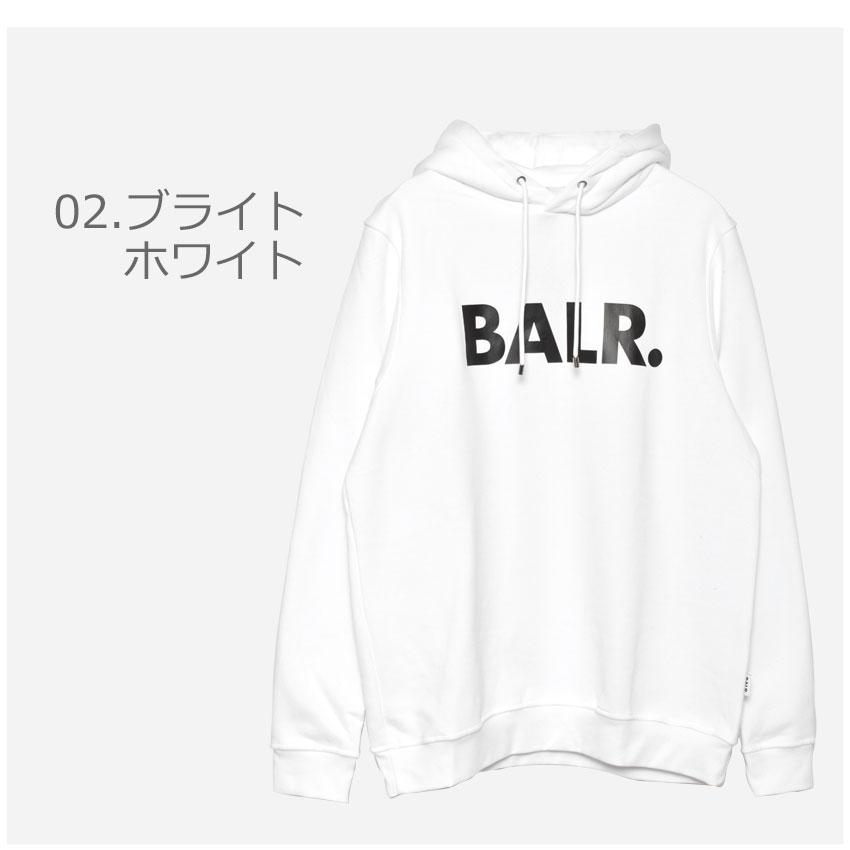 BALR.（ボーラー） パーカー メンズ ブランド ストレート フーディー