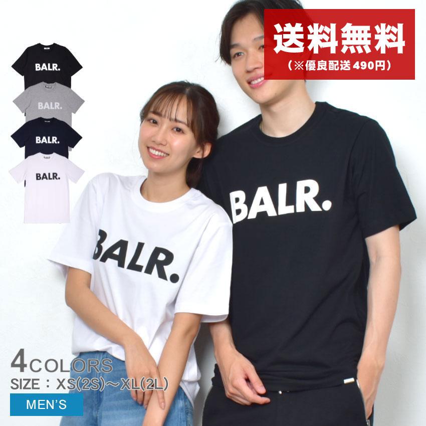 BALR.（ボーラー） 半袖Tシャツ メンズ BRAND STRAIGHT T-SHIRT BALR 