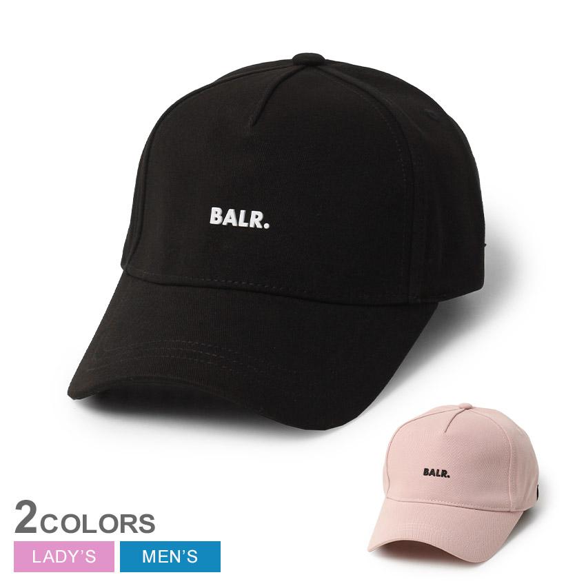 BALR.キャップ黒Fサイズ　B6110.1017 BALR.（ボーラー） 帽子 メンズ レディース BRAND COTTON CAP BALR