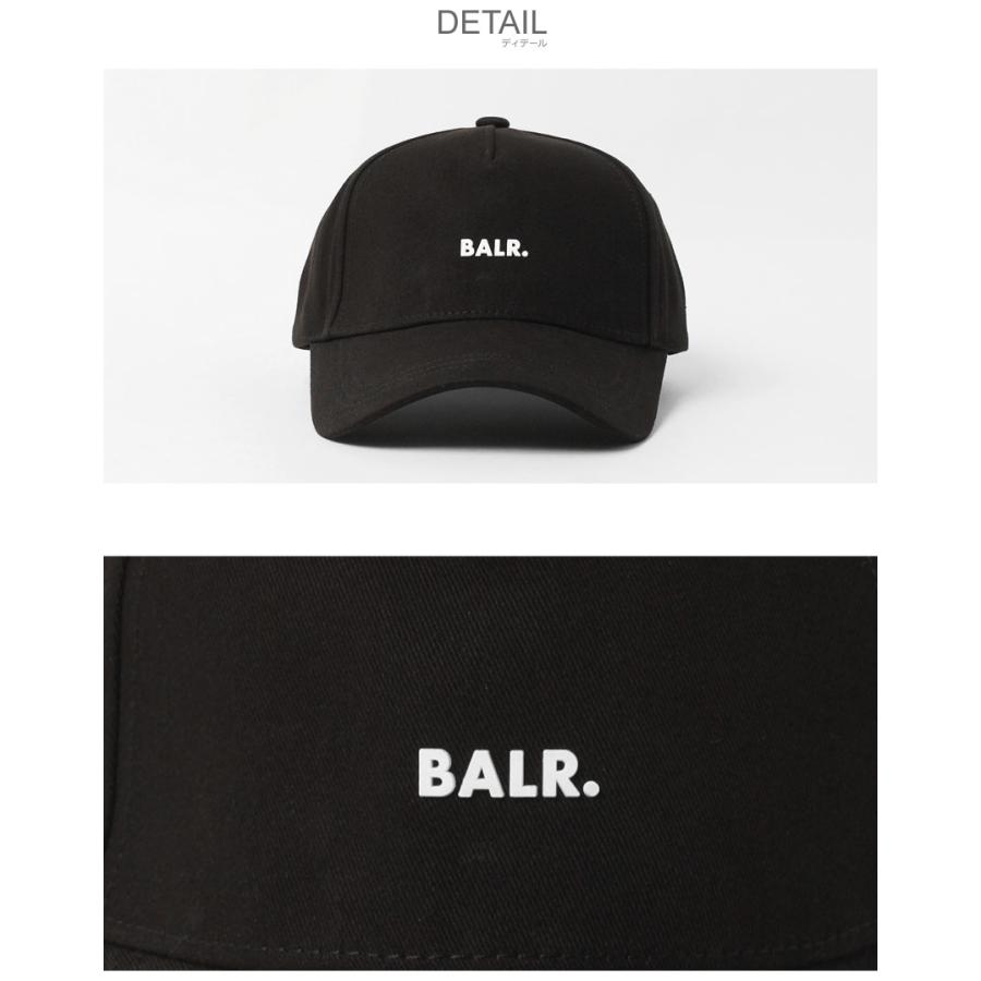 BALR.（ボーラー） 帽子 メンズ レディース BRAND COTTON CAP BALR