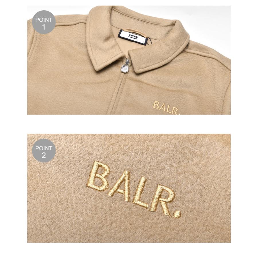 BALR. スエードジャケット ベージュ BALR.（ボーラー） ジャケット メンズ ヴィンス レギュラー ウール