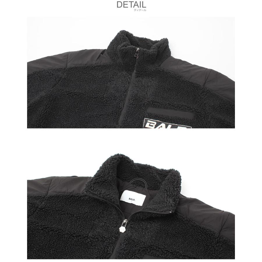 BALR. ボーラー ジャケット メンズ THE CLUB REGULAR FIT TEDDY HALF 
