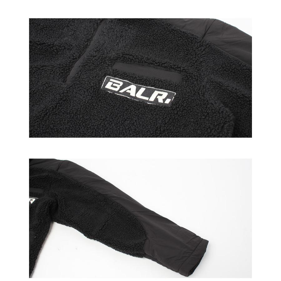 BALR. ボーラー ジャケット メンズ THE CLUB REGULAR FIT TEDDY HALF 