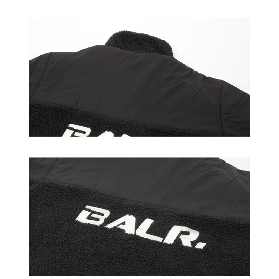 BALR. ボーラー ジャケット メンズ THE CLUB REGULAR FIT TEDDY HALF 