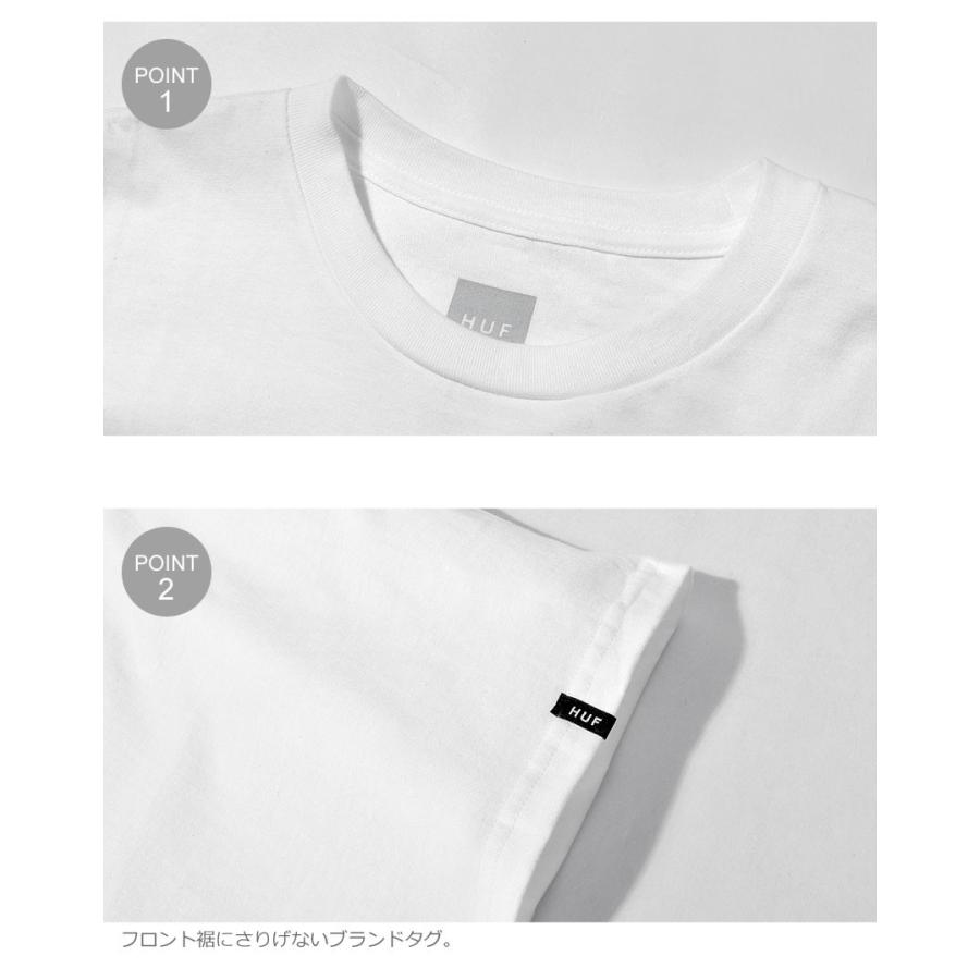 （メール便可）HUF ハフ 半袖Tシャツ ORIGINAL LOGO S/S TEE TSBSC1111 TS00324 メンズ｜z-craft｜07