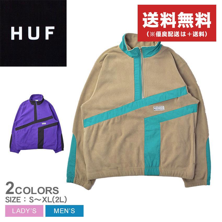 HUF（ハフ） アウター メンズ レディース RANGE QUARTER ZIP POLAR 